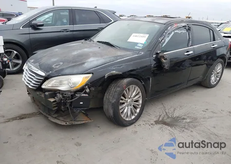 2011 Chrysler 200 Limited из США, поврежденный, VIN 1C3BC2FB7BN581740